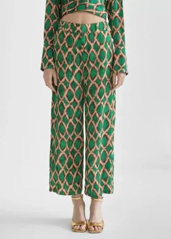 New Pantalón culotte estampado Pantalones