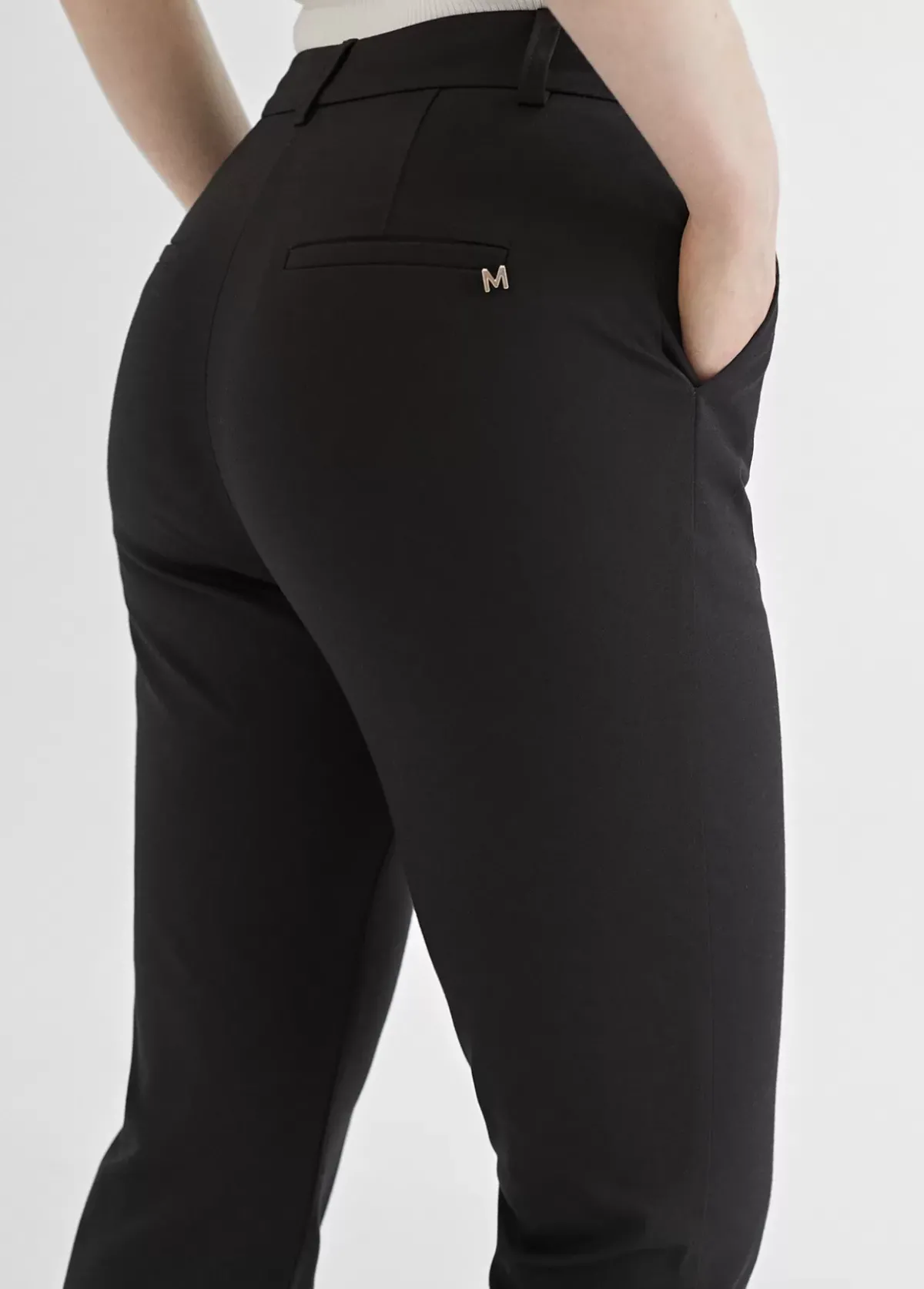 Hot Pantalón de punto campana Pantalones