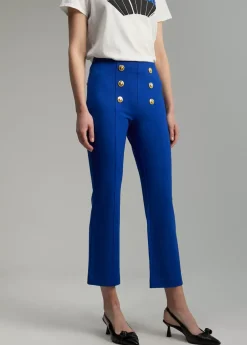 Online Pantalón detalle botones Pantalones