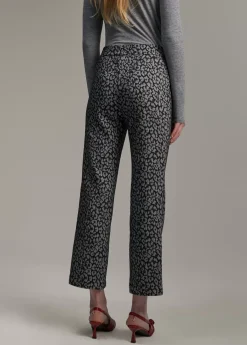 Pantalón jacquard animal print Animal Print|Pantalones