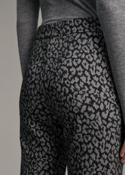 Pantalón jacquard animal print Animal Print|Pantalones