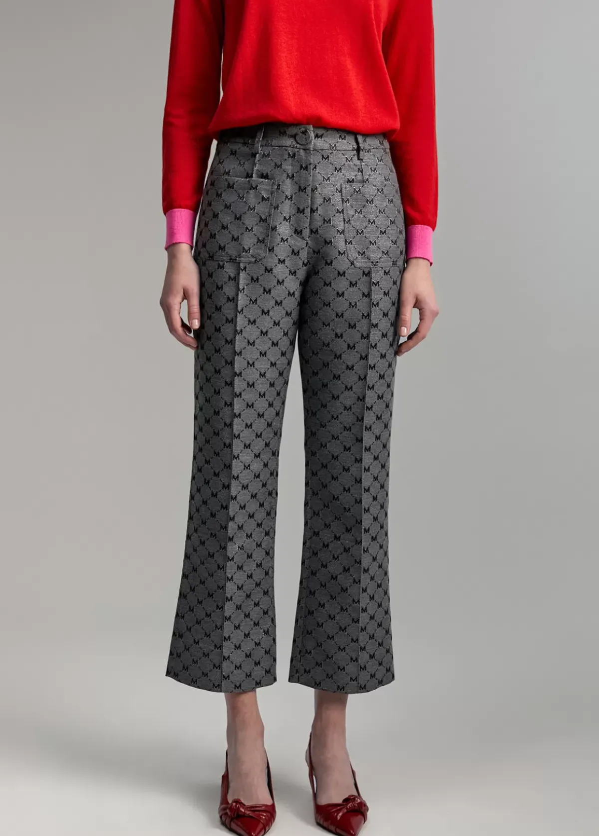 Best Pantalón jacquard monograma Pantalones