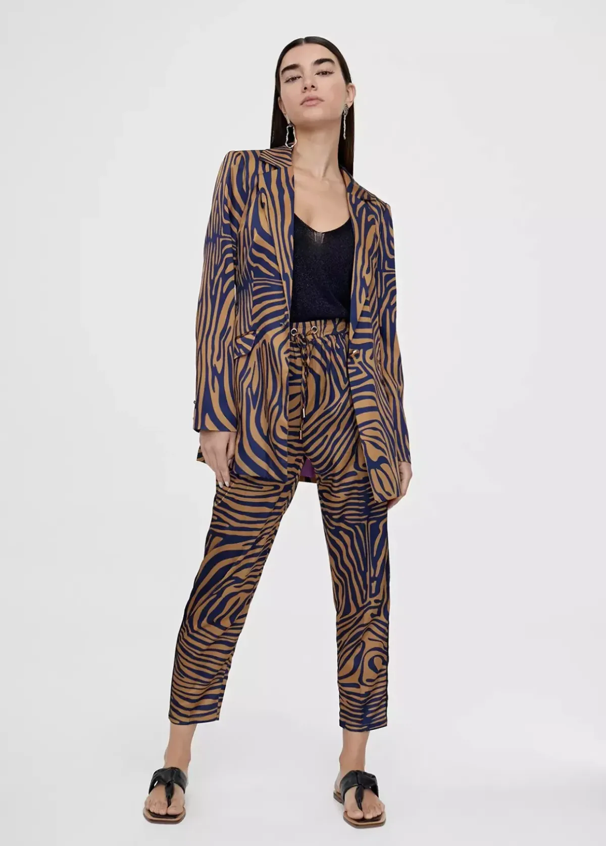 Best Pantalón jogging estampado cebra Pantalones