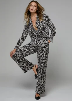 Hot Pantalón monograma M Pantalones