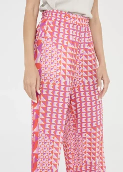 Online Pantalón palazzo estampado Pantalones