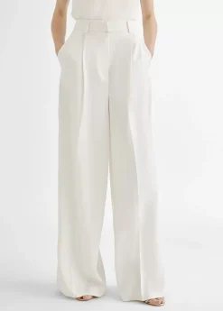 Online Pantalón pinzas fluido Pantalones