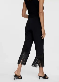 Best Pantalón punto flecos Pantalones