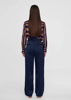 Clearance Pantalón recto con bolsillos Pantalones