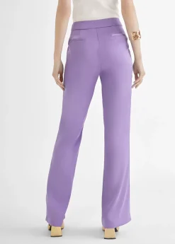 Sale Pantalón recto fluido Pantalones