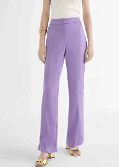 Sale Pantalón recto fluido Pantalones