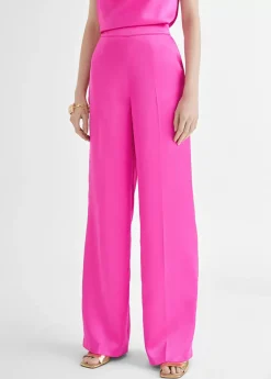 Sale Pantalón recto satinado Pantalones