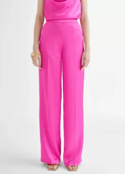 Sale Pantalón recto satinado Pantalones