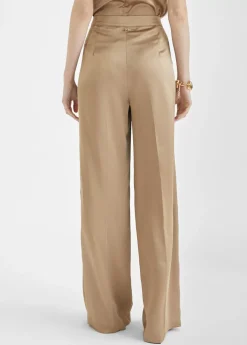 Sale Pantalón recto satinado Pantalones