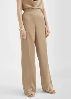 Sale Pantalón recto satinado Pantalones