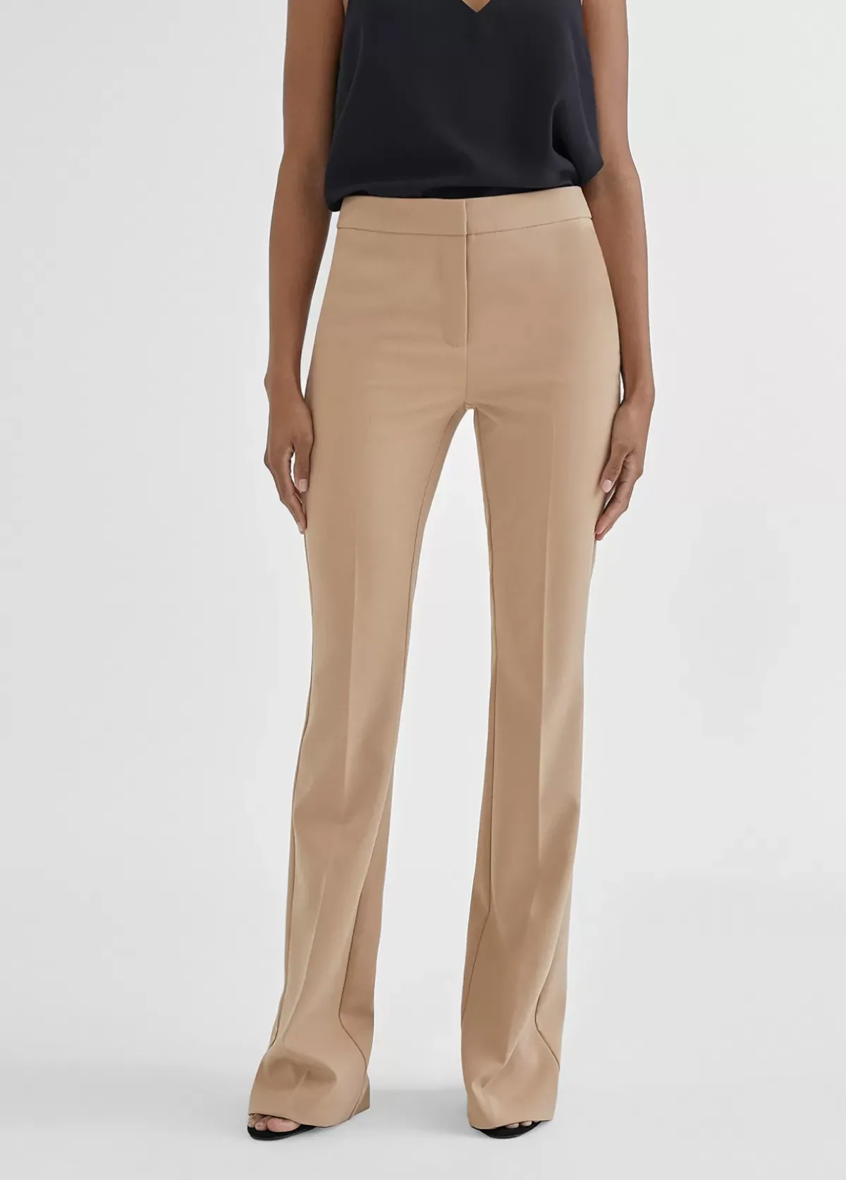 Online Pantalón skinny campana Pantalones