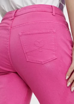 Pantalón tejano con botones Pantalones