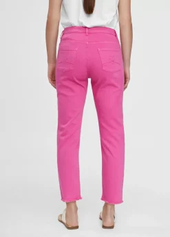 Pantalón tejano con botones Pantalones