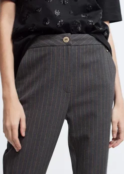 New Pantalón traje raya diplomática Pantalones