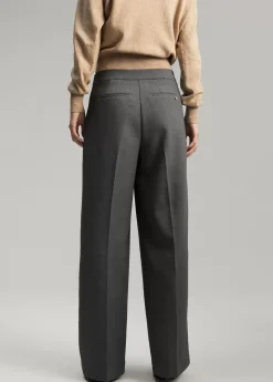 Online Pantalón wideleg detalle snaps Pantalones