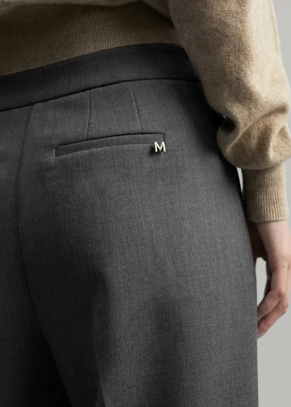 Online Pantalón wideleg detalle snaps Pantalones