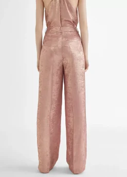 Discount Pantalon recto tornasolado Pantalones