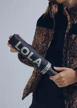 Online Paraguas pequeño automático logo |  Complementos | Lola Casademunt Paraguas