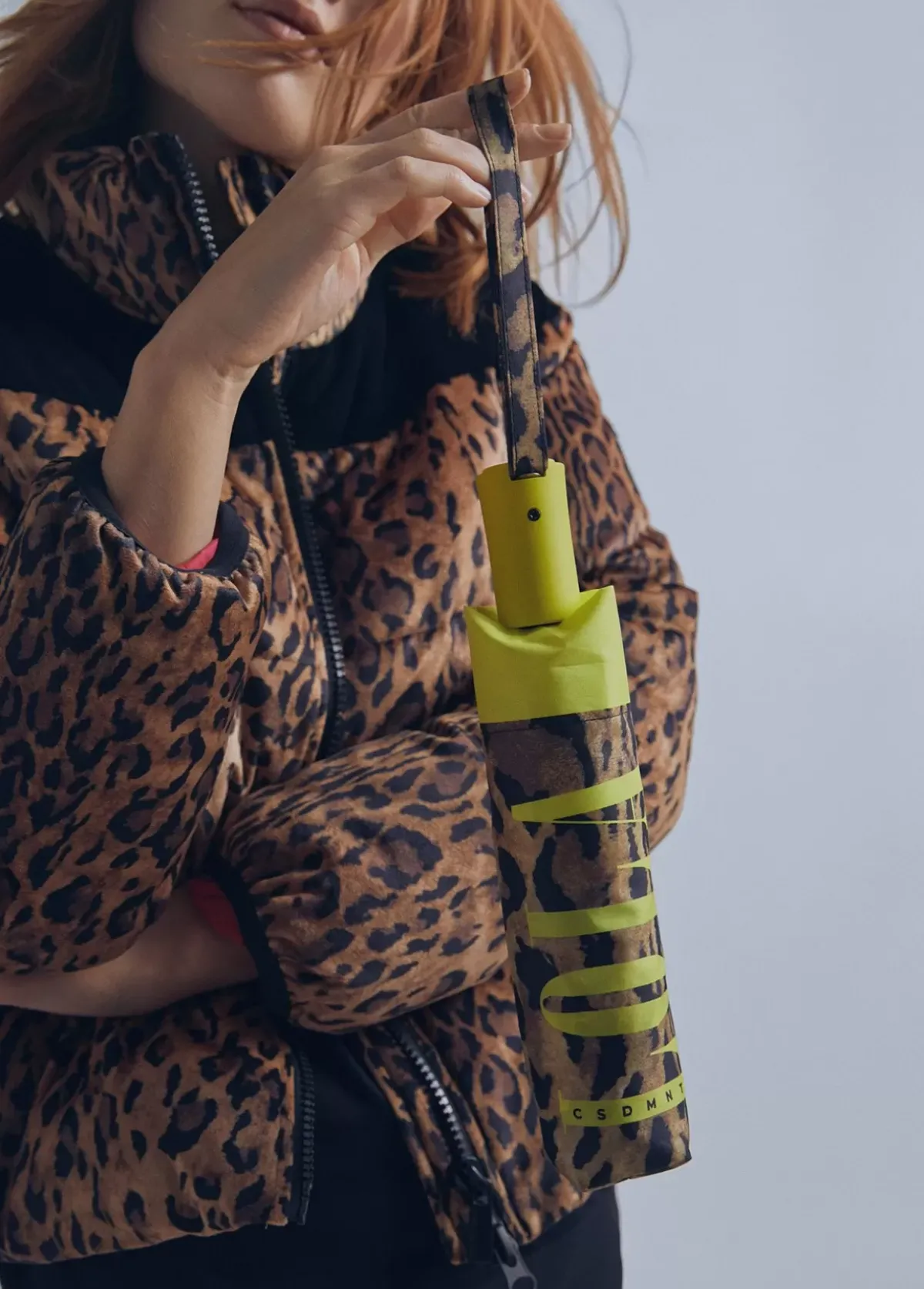 Clearance Paraguas pequeño automático animal print| Lola Casademunt Animal Print|Paraguas