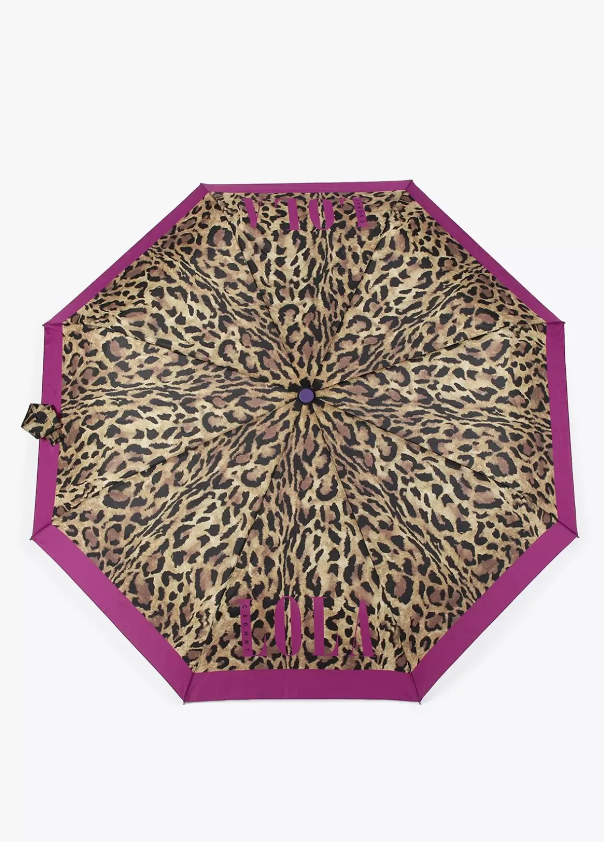 Outlet Paraguas pequeño automático animal print | Lola Casademunt Animal Print|Paraguas