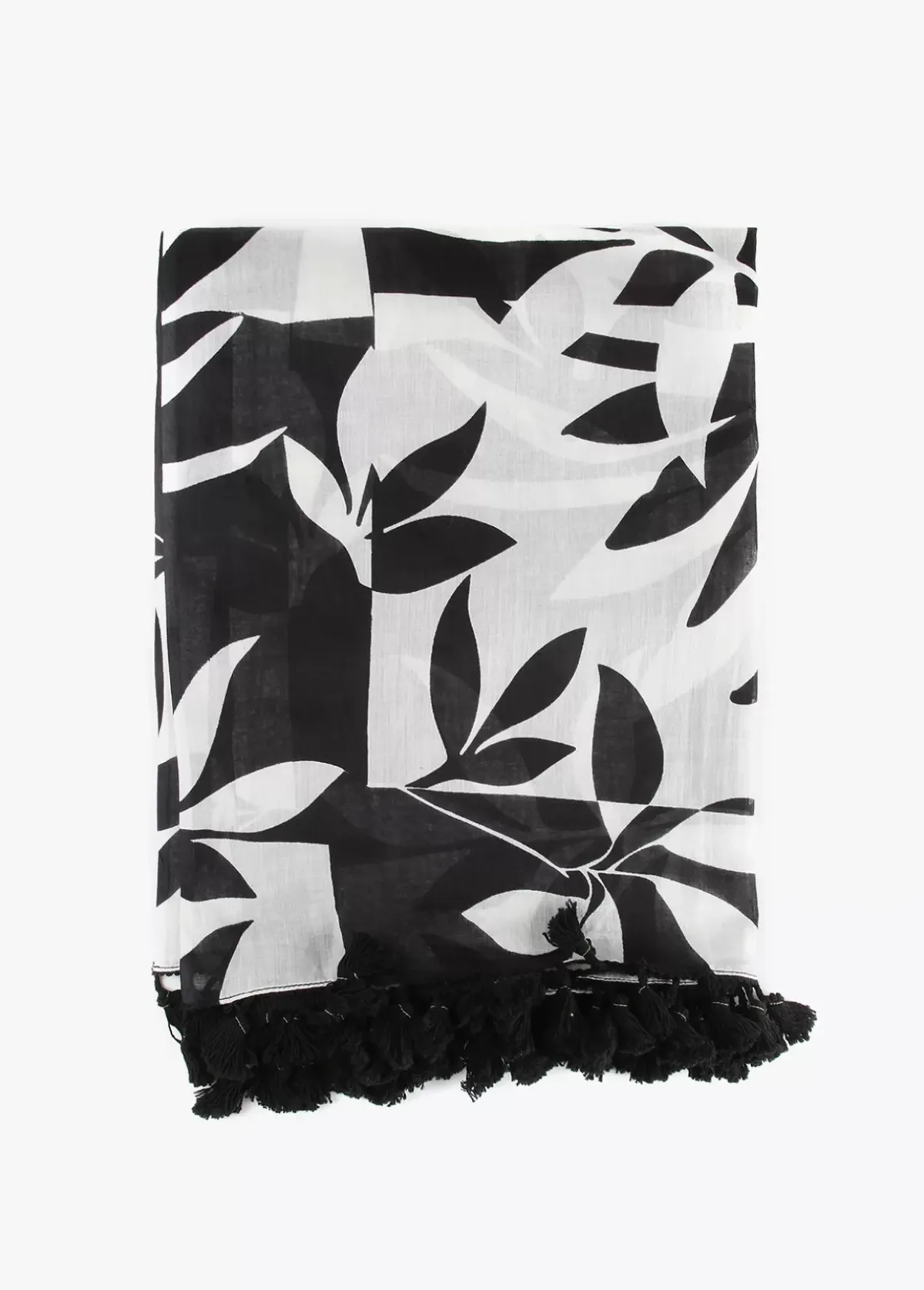 Hot Pareo blanco y negro. Accesorios|Baño