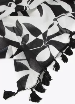 Hot Pareo blanco y negro. Accesorios|Baño