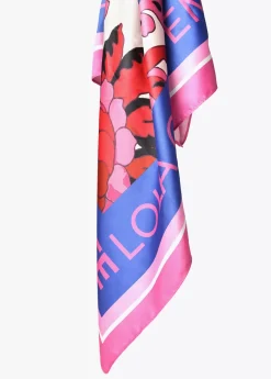 New Pañuelo estampado floral Bufandas Y Pañuelos