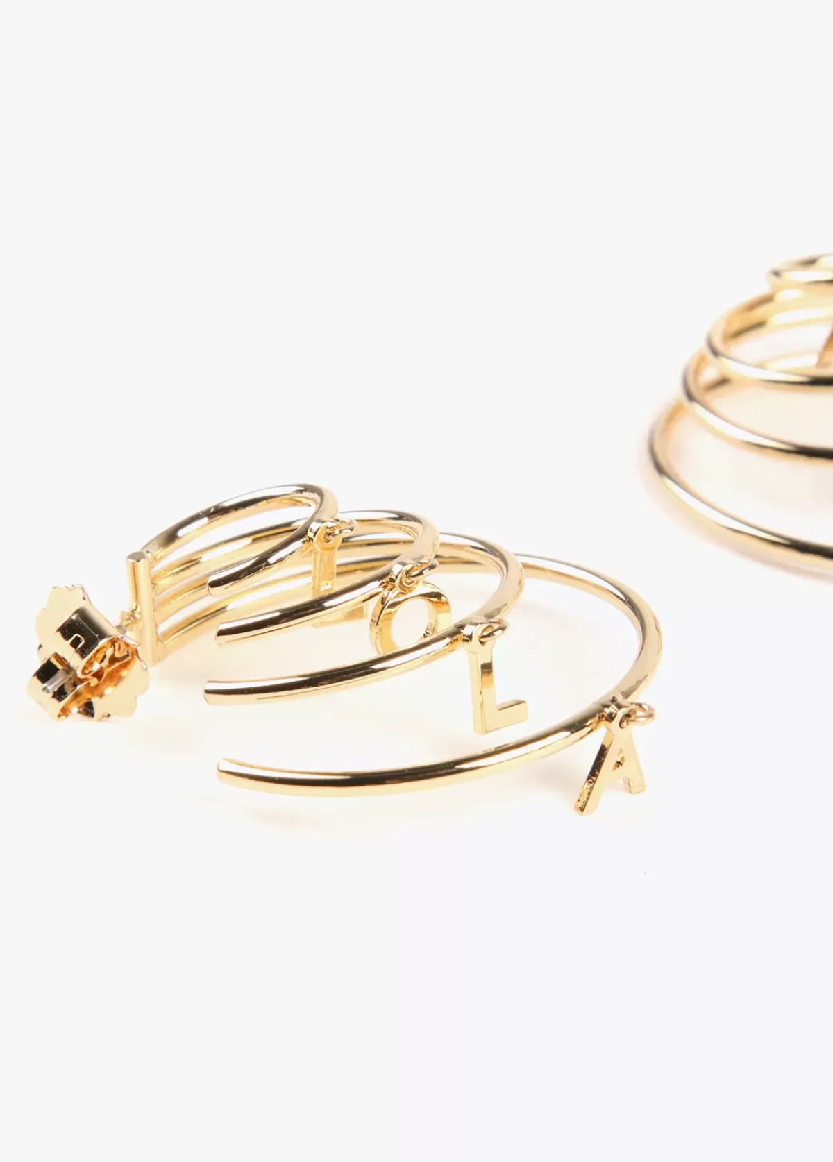 New Pendientes 4 aros Pendientes