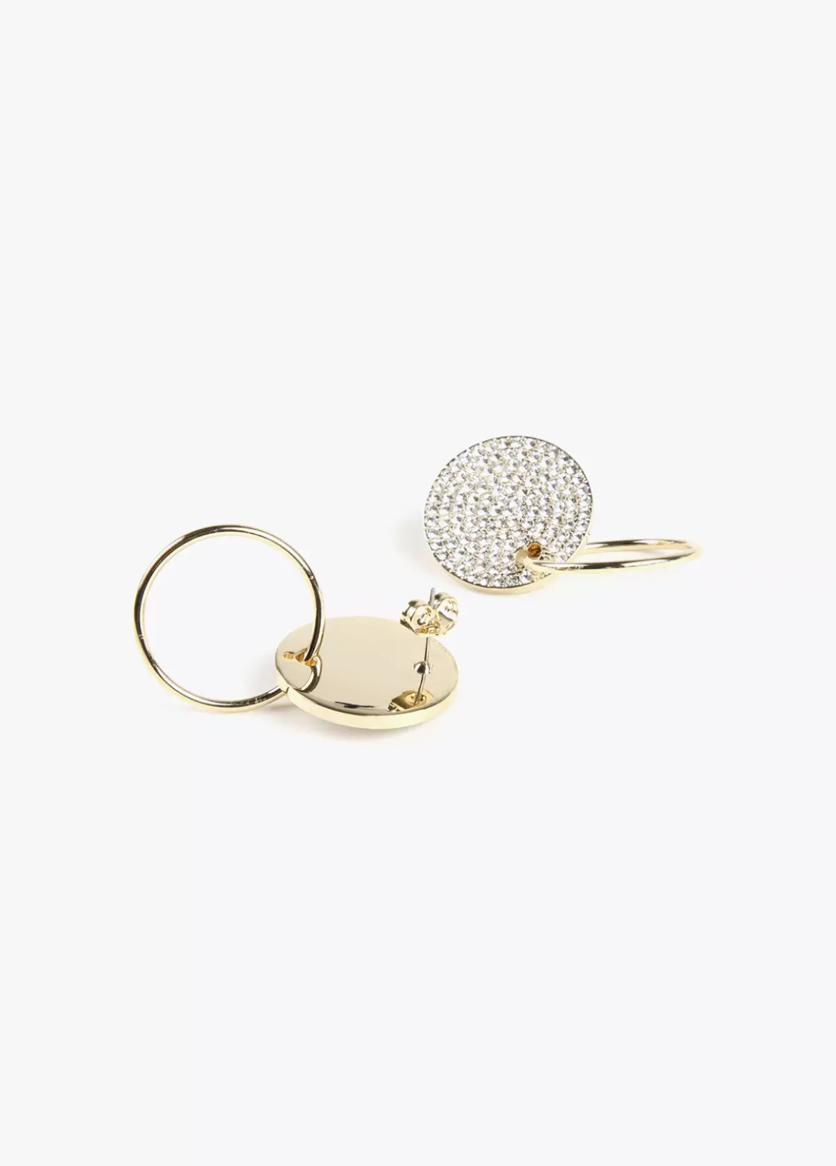 Clearance Pendientes botón y aro Pendientes