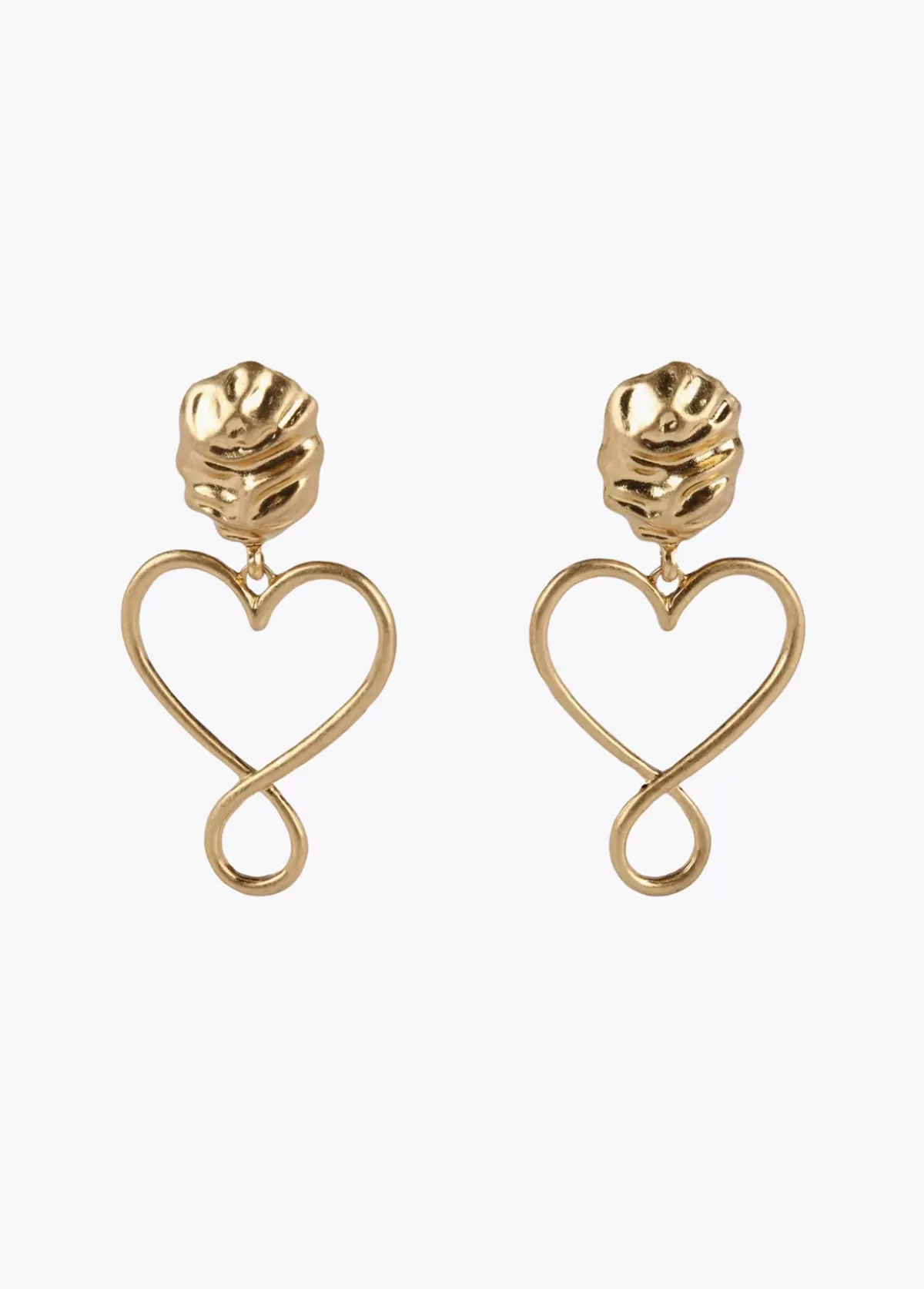 Clearance Pendientes corazón infinito Pendientes