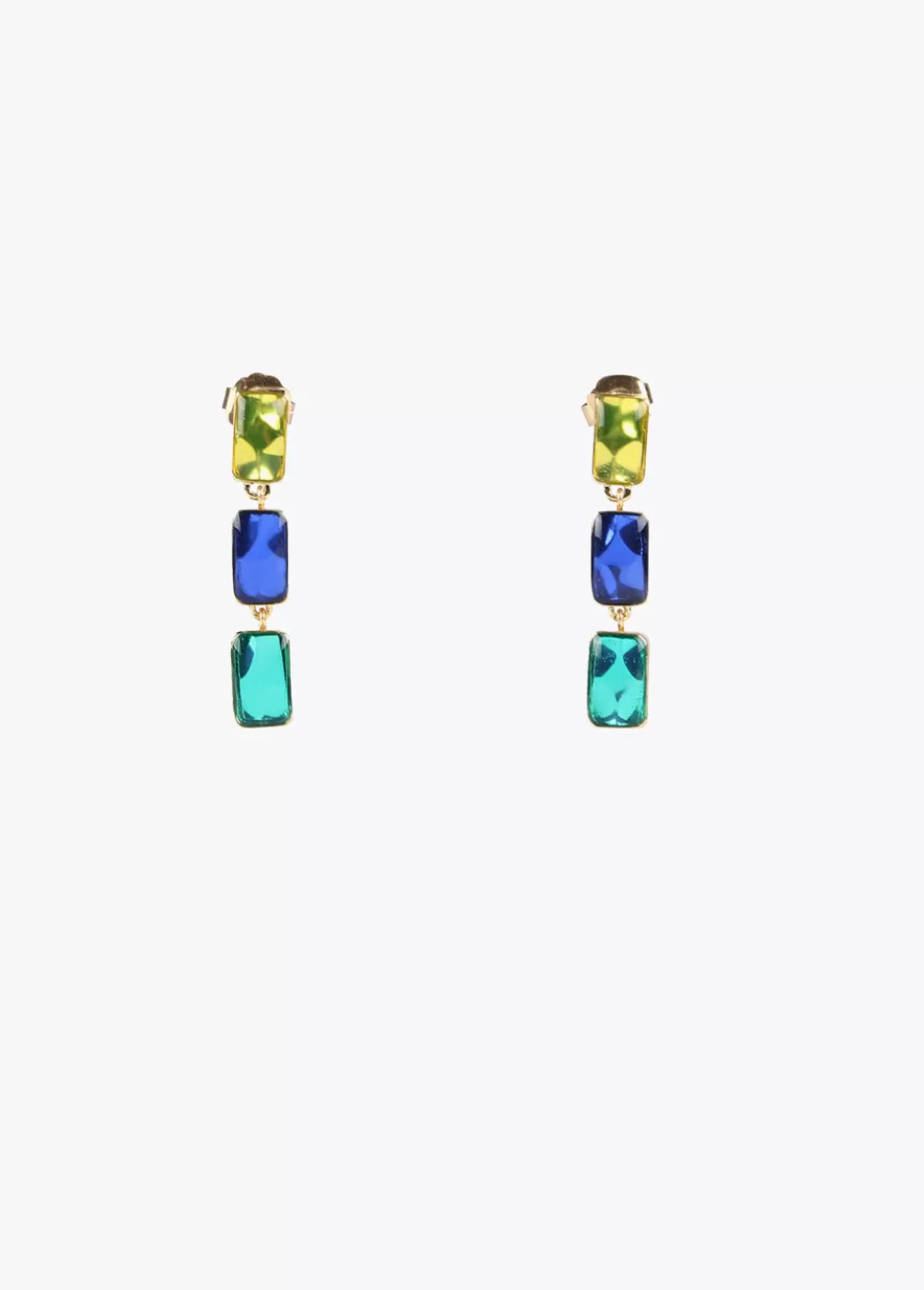 Clearance Pendientes cristales de colores Bisuteria