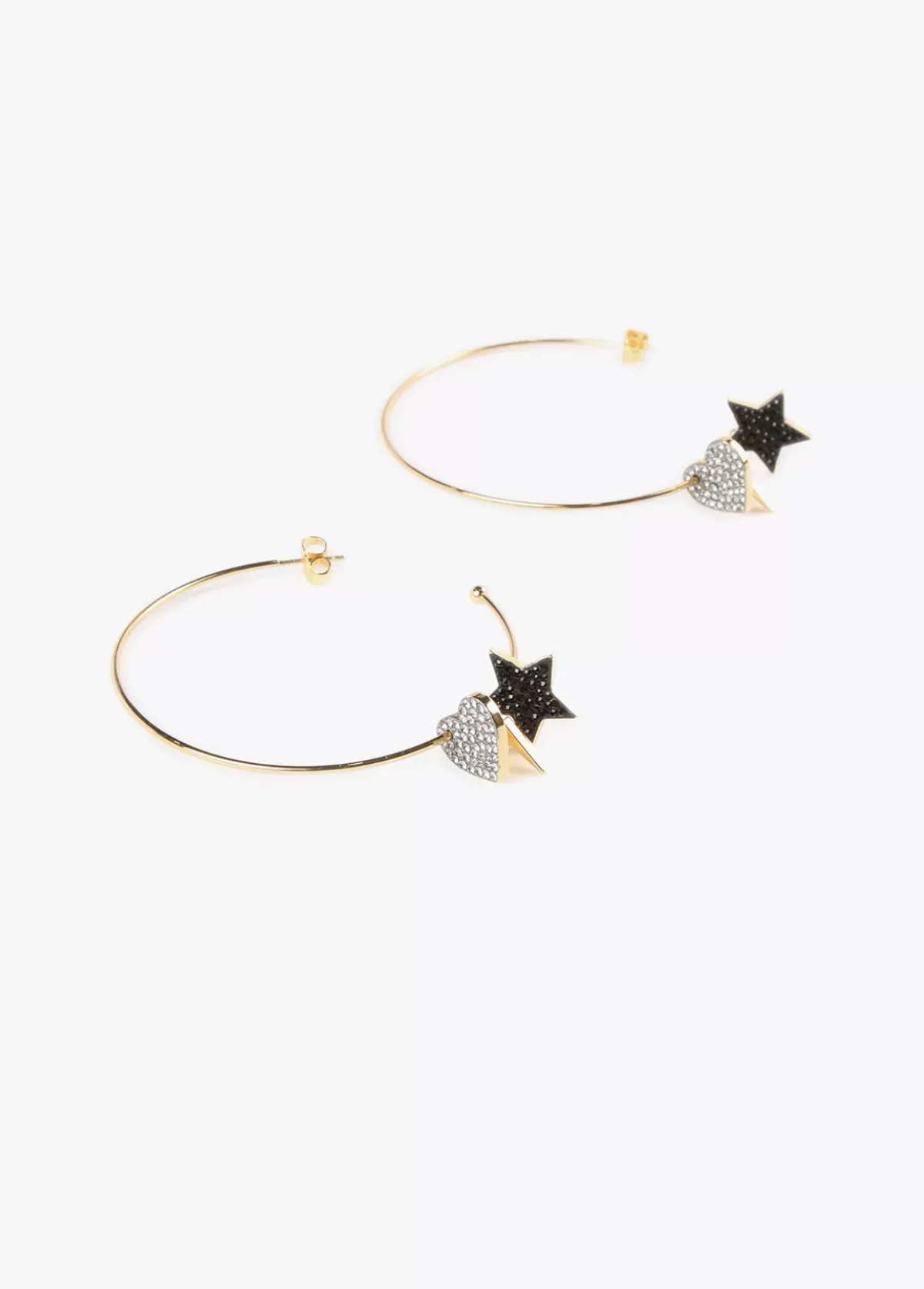 Best Pendientes de aro con charms Pendientes