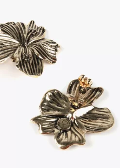 Pendientes de flores Bisuteria
