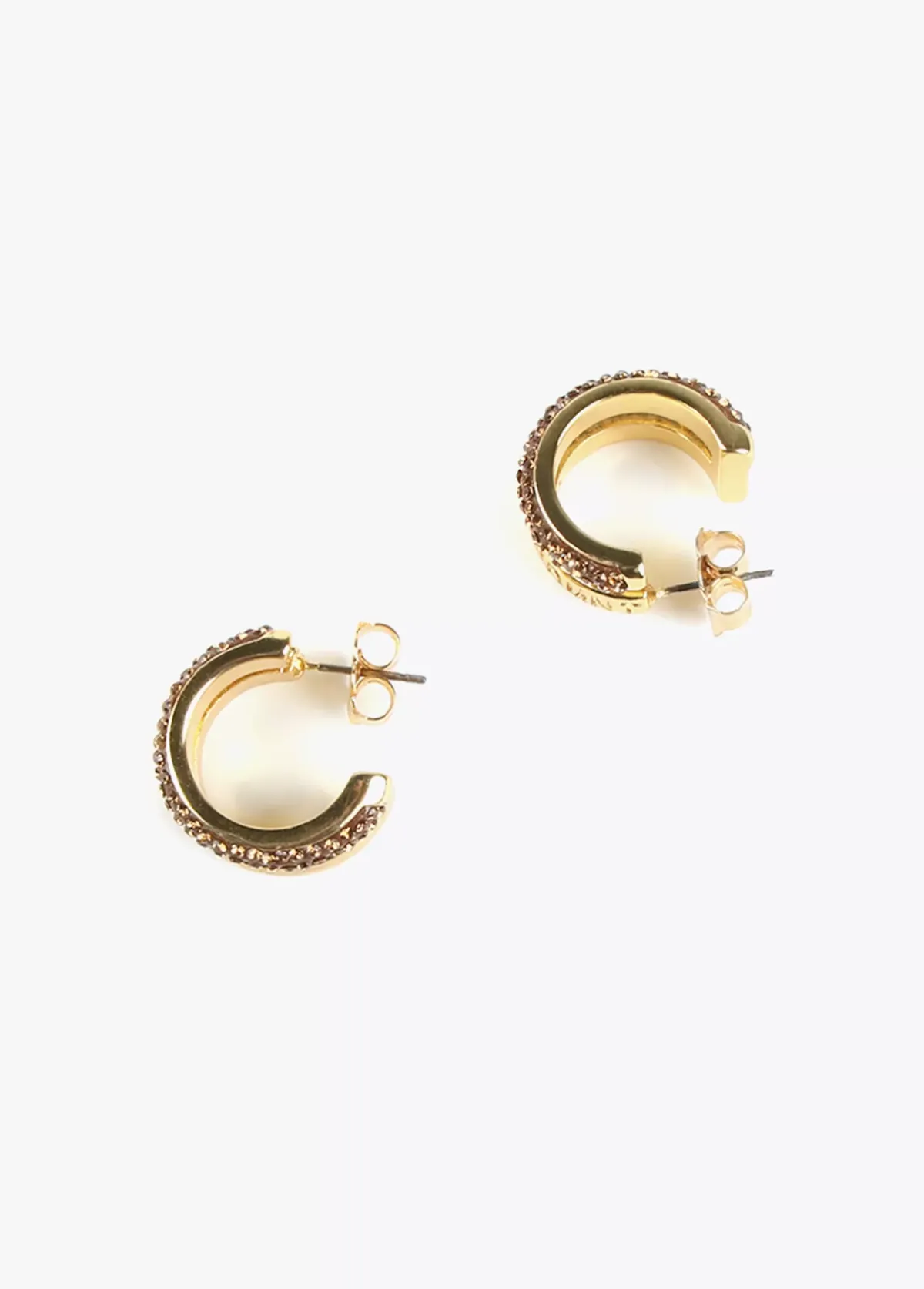 Discount Pendientes doble aro Pendientes