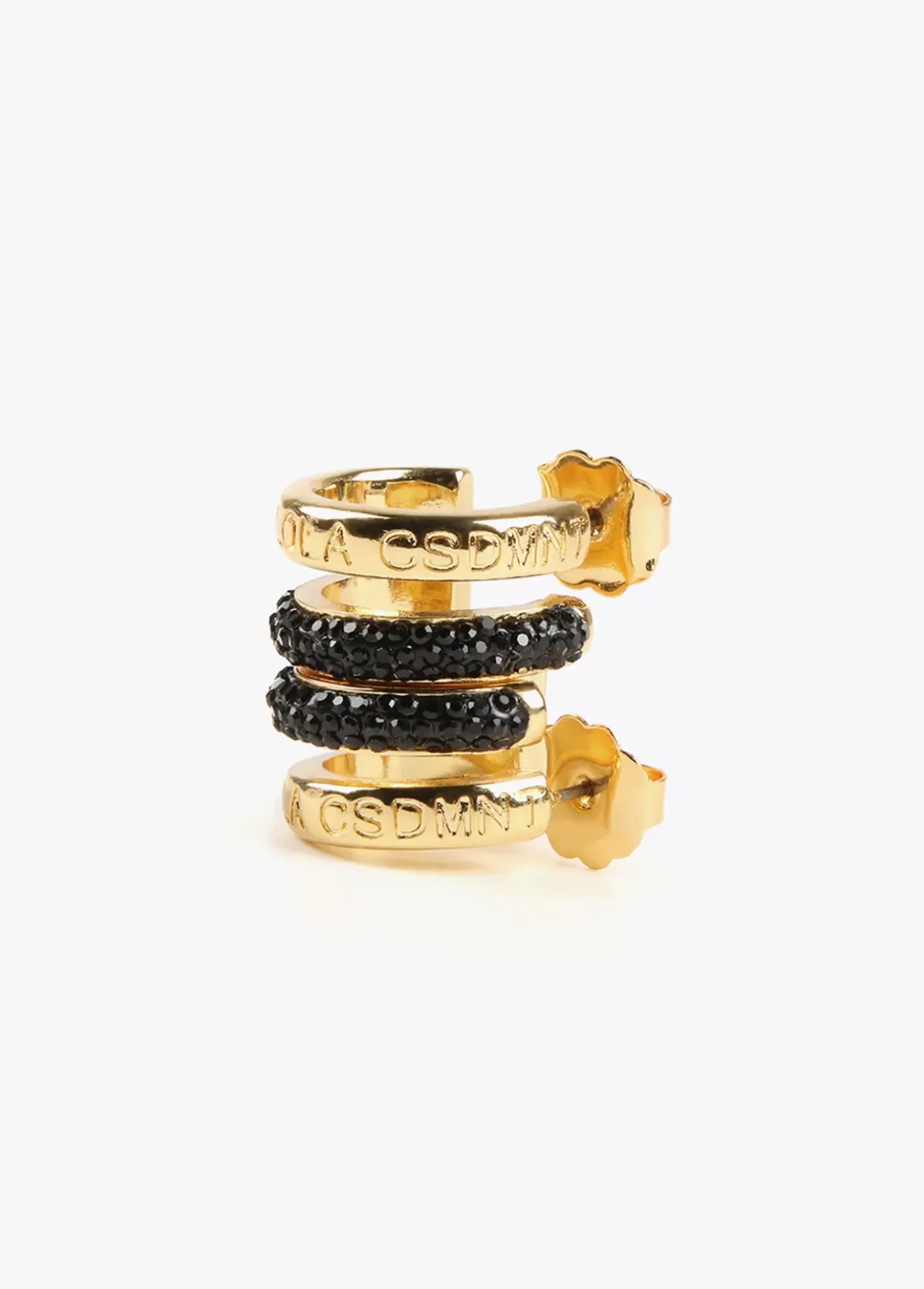 New Pendientes doble aro Pendientes