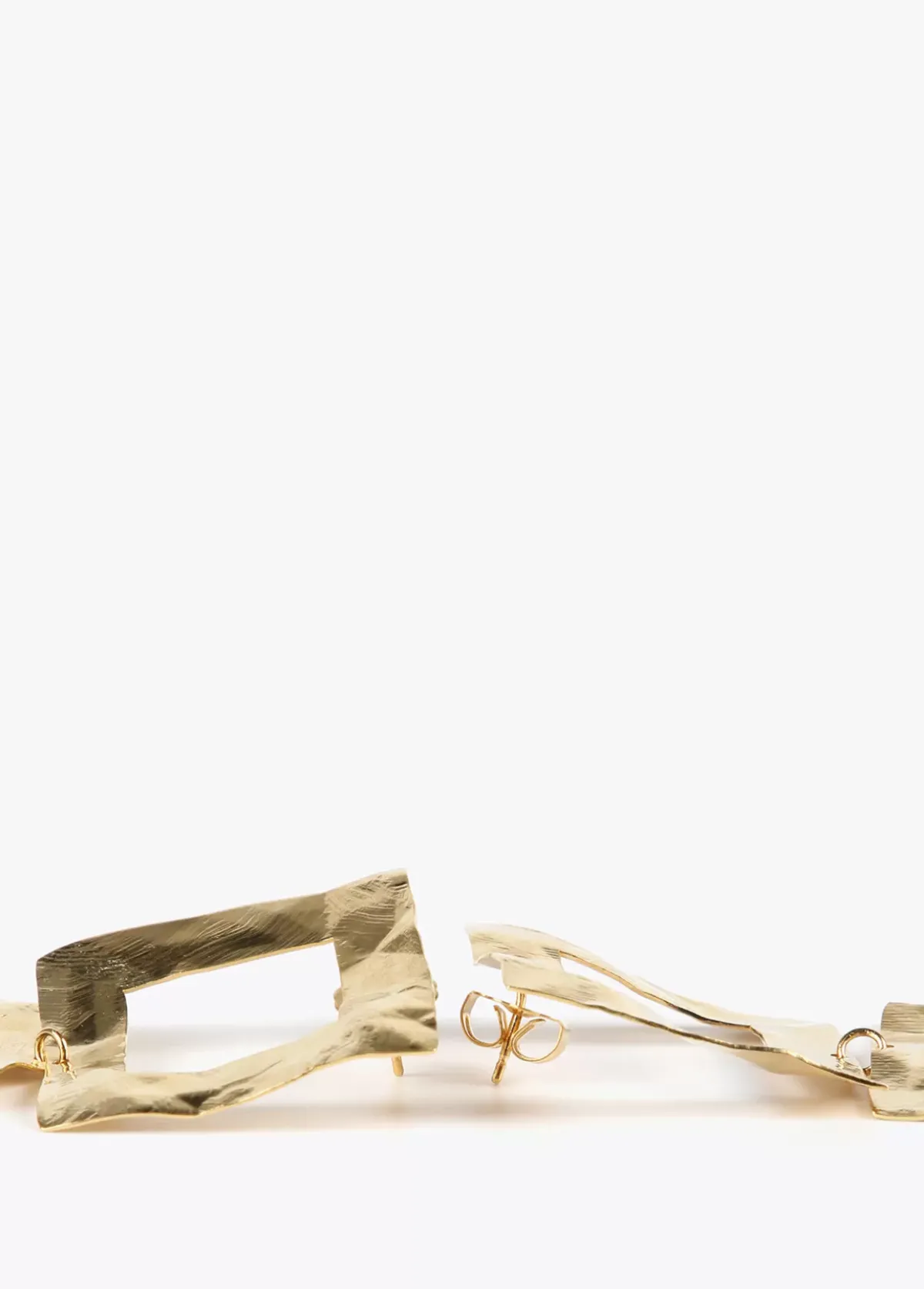 Clearance Pendientes s doble cuadrado Bisuteria