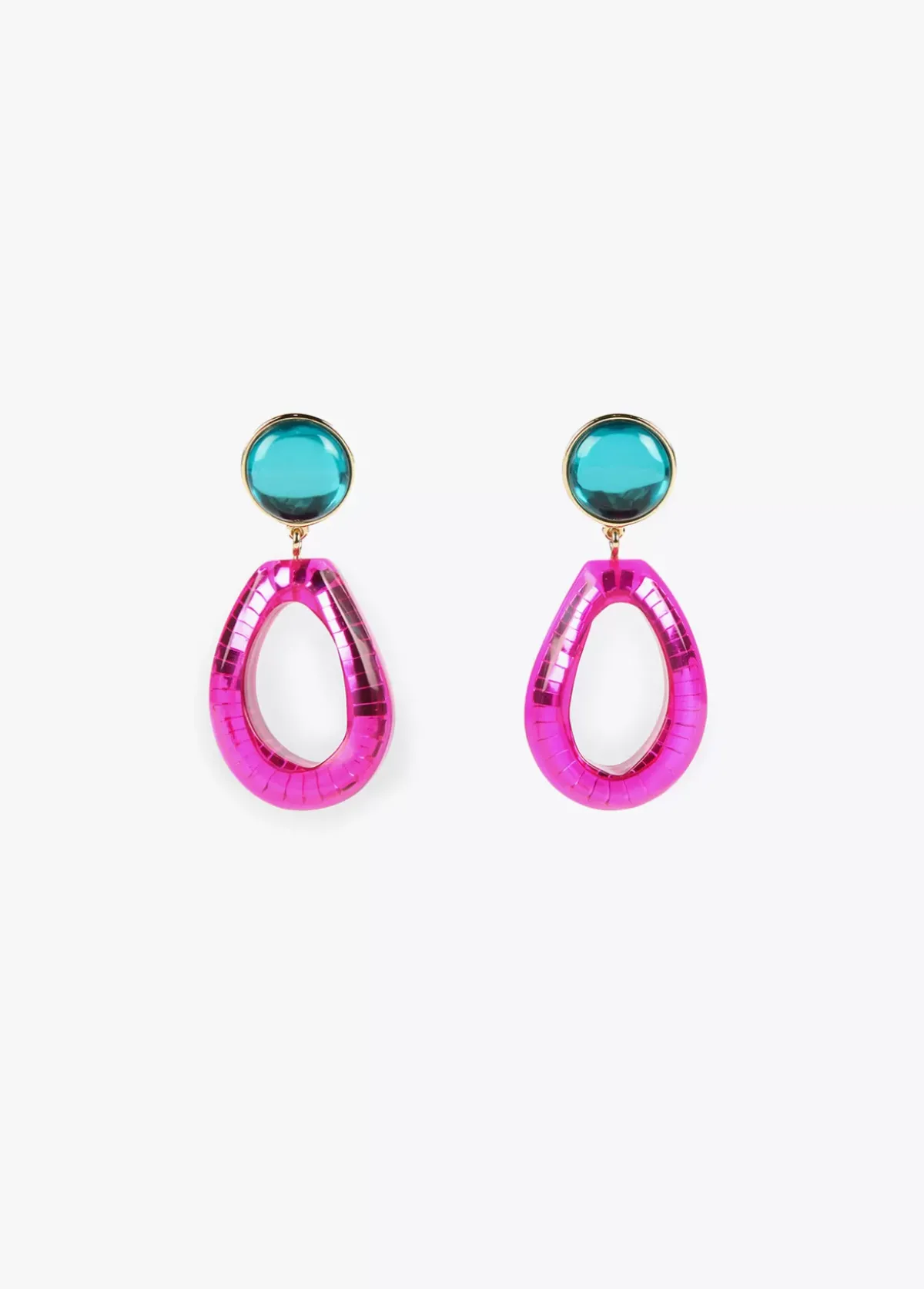 Sale Pendientes dos piezas de colores Bisuteria