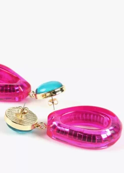 Sale Pendientes dos piezas de colores Bisuteria