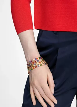 Pulsera cristales multicolor Bisuteria