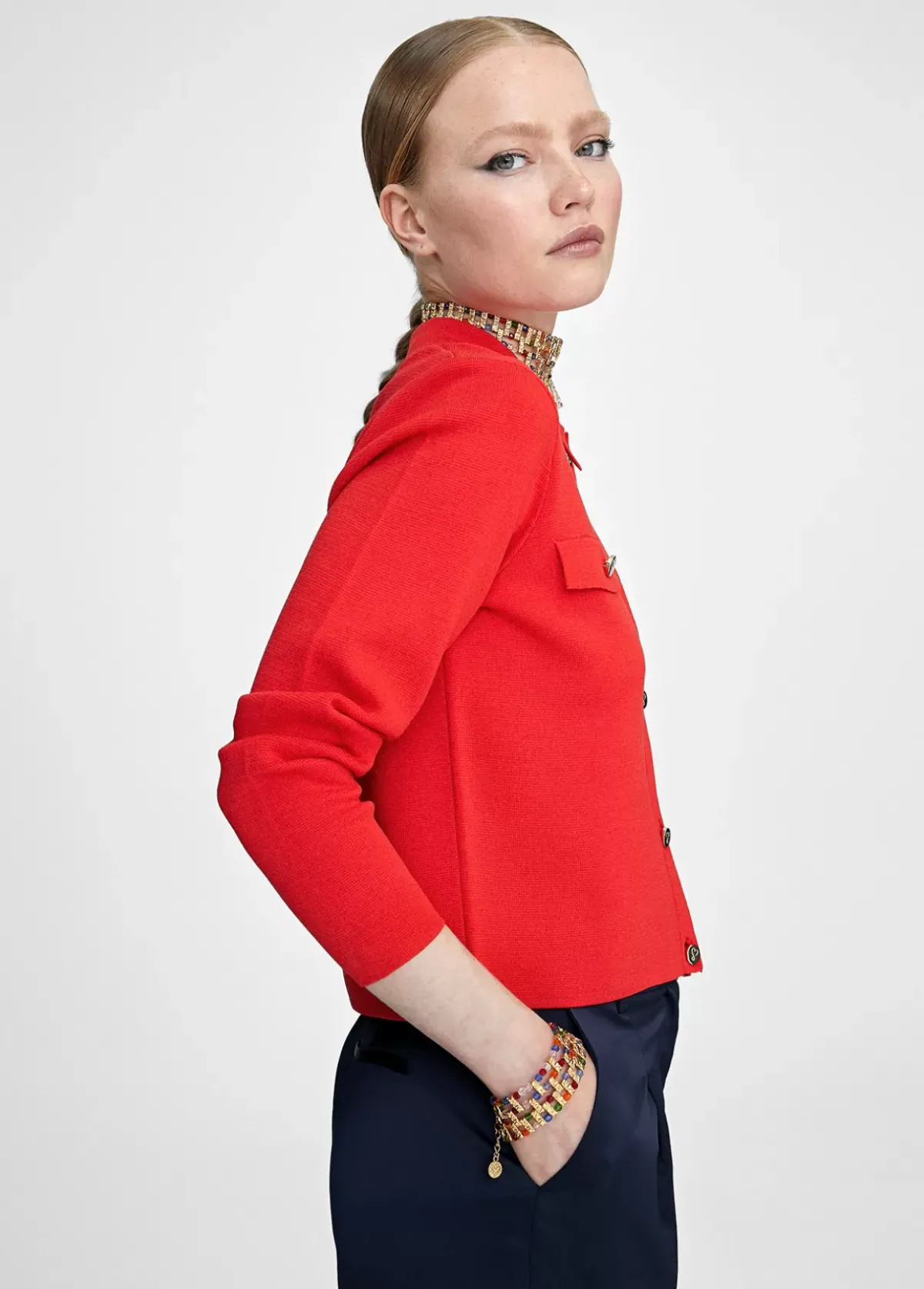 Pulsera cristales multicolor Bisuteria