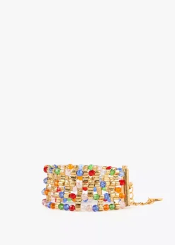 Pulsera cristales multicolor Bisuteria