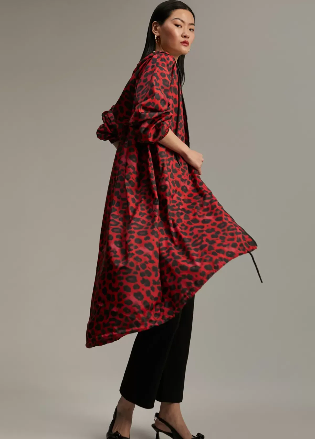 Outlet Raincoat animal print Animal Print|Chaquetas Y Gabardinas