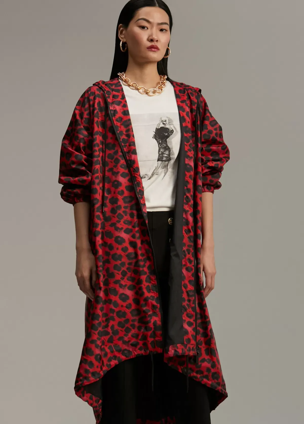 Outlet Raincoat animal print Animal Print|Chaquetas Y Gabardinas