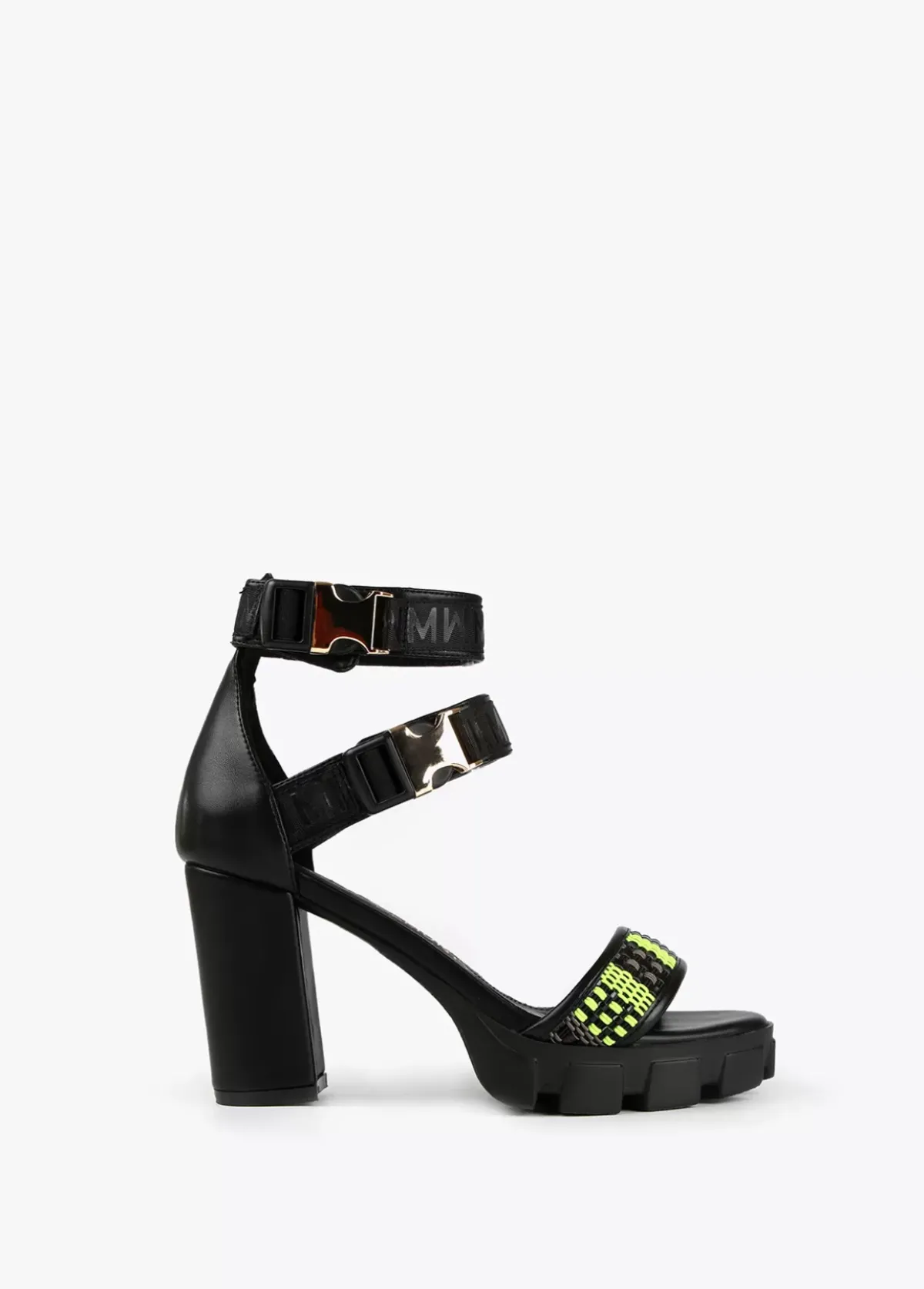 Sale Sandalia de tacón tipo cangrejera Calzado