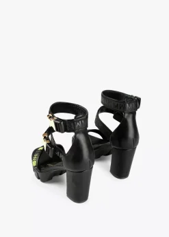 Sale Sandalia de tacón tipo cangrejera Calzado