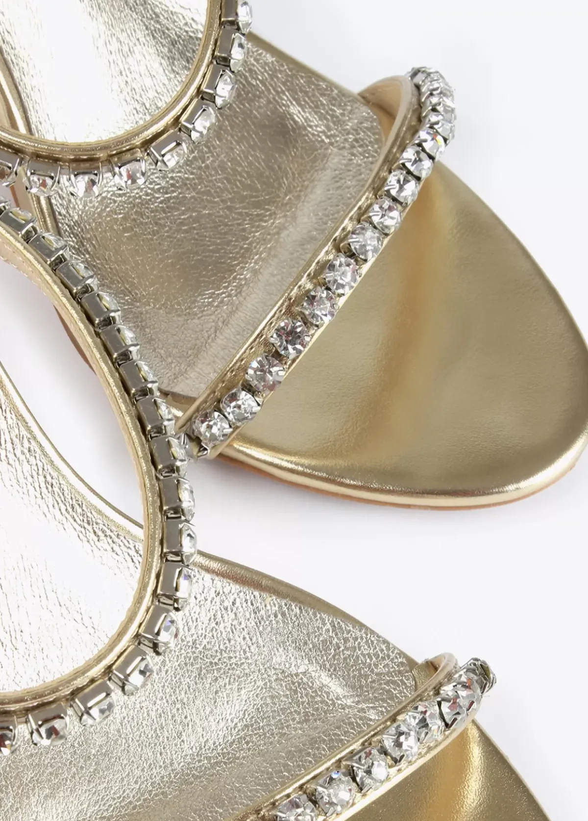 Clearance Sandalia de tacón y tiras Calzado